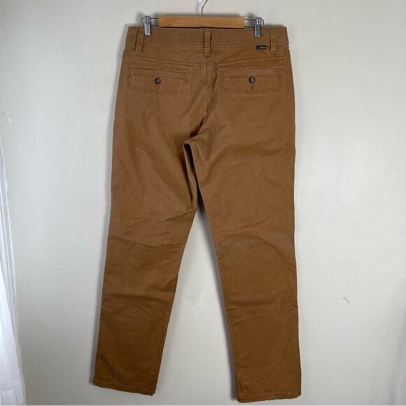 Toad & Co Men’s Mission Ridge Pant In TABAC VINTAGE WASH Sz 32X34 Organic Cotton - Picture 4 of 14